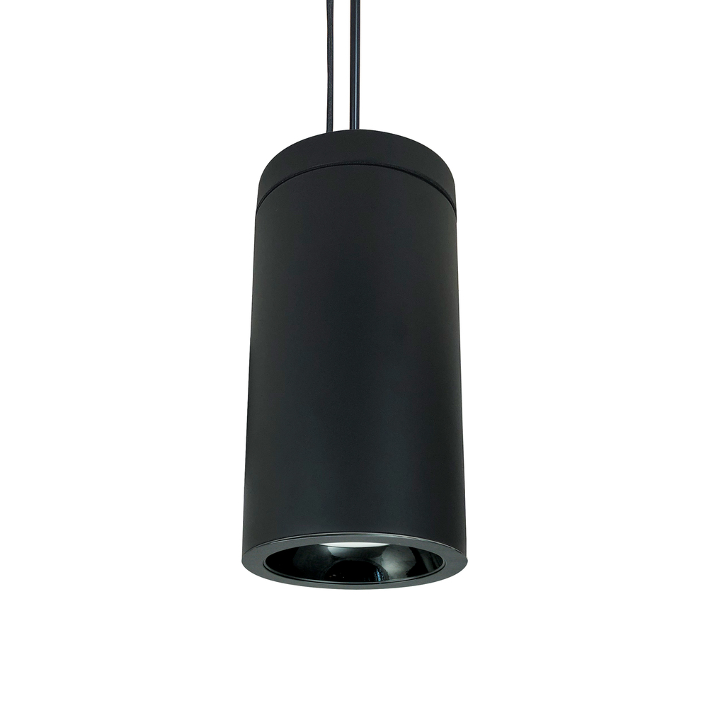 6" Cobalt Pendant Mount Cylinder, White, 750L, 3500K, White Reflector, 120V Triac/ELV Dimming