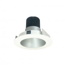 Nora NIO-4RNDC50XHZMPW/10 - 4" Iolite LED Round Reflector, 1000lm / 14W, 5000K, Haze Reflector / Matte Powder White Flange