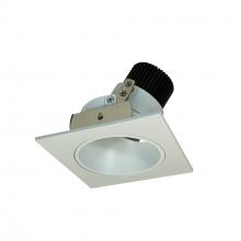 Nora NIO-4SD50XWW/10 - 4" Iolite LED Square Adjustable Reflector with Round Aperture, 1000lm / 14W, 5000K, White