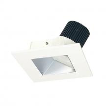 Nora NIO-4SW30XHZMPW/10 - 4" Iolite LED Square Wall Wash, 1000lm / 14W, 3000K, Haze Reflector / Matte Powder White Flange