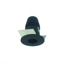 Nora NIOB-1RPH50XBB - 1" Iolite LED BWF Round Pinhole, 600lm, 5000K, Black Pinhole / Black Flange