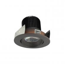 Nora NIOB-2RC27QBZ - 2" Iolite LED Round Adjustable Cone Reflector, 10-Degree Optic, 800lm / 12W, 2700K, Bronze