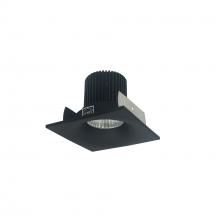 Nora NIOB-2SNB35XBB/10 - 2" Iolite LED Square Bullnose, 1000lm / 14W, 3500K, Black Finish