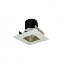 Nora NIOB-2SNDSQ35XCHMPW/10 - 2" Iolite LED Square Reflector with Square Aperture, 1000lm / 14W, 3500K, Champagne Haze