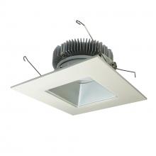 Nora NLCB2-6561527HZW - 6" Cobalt Dedicated High Lumen Square/Square, 1500lm, 2700K, Haze Reflector / White Flange