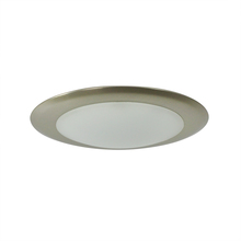 Nora NLOPAC-R6509T2427NM - 6" AC Opal LED Surface Mount, 1150lm / 16.5W, 2700K, Natural Metal finish