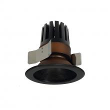 Nora NRM3-52L427SBZ - 5" Marquise III Round Baffle, 2500lm, 2700K, Spot Optic, Bronze Baffle/Bronze Flange