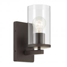 Kichler 45495OZCLR - Crosby 4.5" 1-Light Wall Sconce with Clear Glass in Olde Bronze