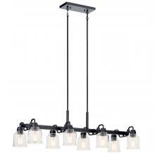 Kichler 52400BK - Linear Chandelier 8Lt