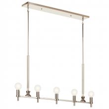 Kichler 52425PN - Linear Chandelier 5Lt