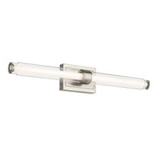 Kichler 55239NILED - Laurene 31" Linear Bath Bar Large LED with Clear Glass in Brushed Nickel