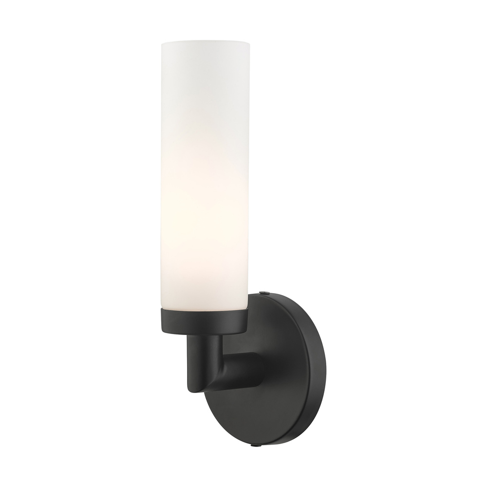 1 Lt Black ADA Single Sconce