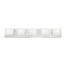 Livex Lighting 10125-05 - 5 Lt Polished Chrome Bath Vanity