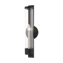 Livex Lighting 10142-04 - 1 Lt Black ADA Single Sconce