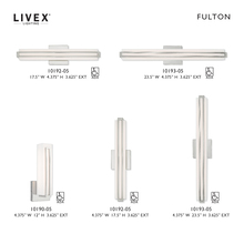 Livex Lighting 10190-05 - 10W LED Polished Chrome ADA Wall Sconce