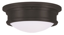 Livex Lighting 7342-07 - 2 Light Bronze Ceiling Mount