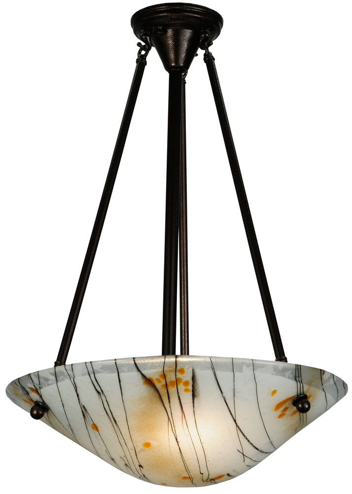 18" Wide Metro Fusion Ramoscelli Inverted Pendant