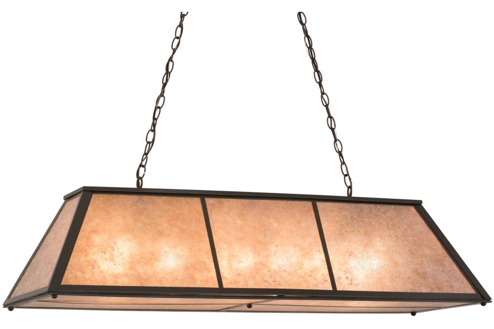 48"L Tri-Panel Oblong Pendant