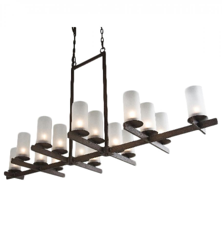 72" Long Dante 16 Light Chandelier