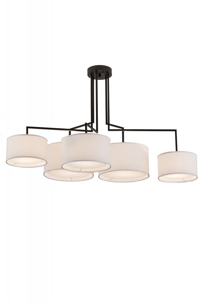 58"L Cilindro Sprawl Oblong Pendant