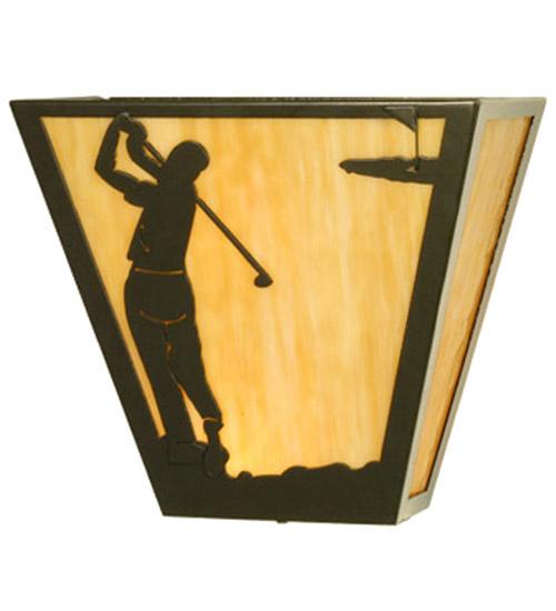 13"W Golf Wall Sconce