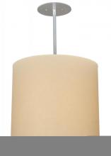 Meyda Blue 113849 - 18"W Cilindro Beige Textrene Pendant