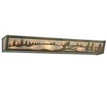 Meyda Blue 119189 - 36"Wide Snowboarder Vanity Light