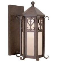 Meyda Blue 120187 - 9"W Caprice Lantern Wall Sconce