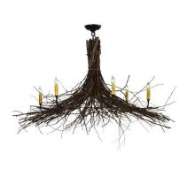 Meyda Blue 132514 - 48" Wide Twigs 6 LT Chandelier