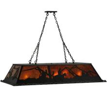 Meyda Blue 134436 - 59.5"L Duke Oblong Pendant