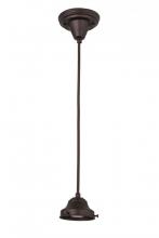 Meyda Blue 168508 - 4"W Revival Mahogany Bronze 1 LT Pendant Hardware