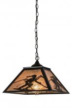 Meyda Blue 172946 - 16"Sq Alpine Pendant