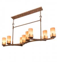 Meyda Blue 193968 - 52" Long Cero 8 Light Oblong Chandelier