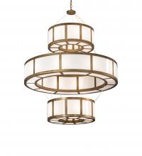 Meyda Blue 217678 - 60" Wide Alessandro 3 Tier Pendant