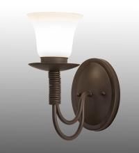 Meyda Blue 247523 - 5" Wide Bell Wall Sconce