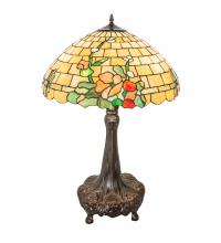 Meyda Blue 253009 - 31" High Duffner & Kimberly Hollyhock Table Lamp