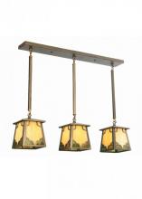 Meyda Blue 81382 - 37" Long Kirkpatrick 3 Light Island Pendant