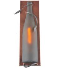 Meyda Blue 99644 - 4"W Tuscan Vineyard Wine Bottle Wall Sconce