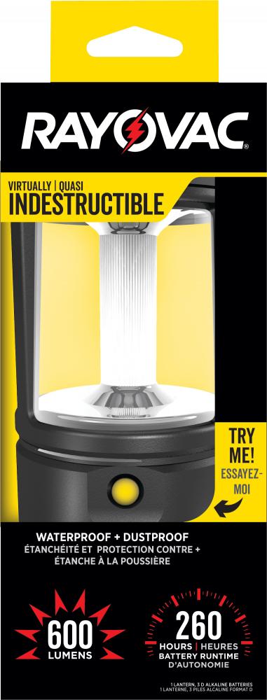 Rayovac Virtually Indestructible 3D Lantern