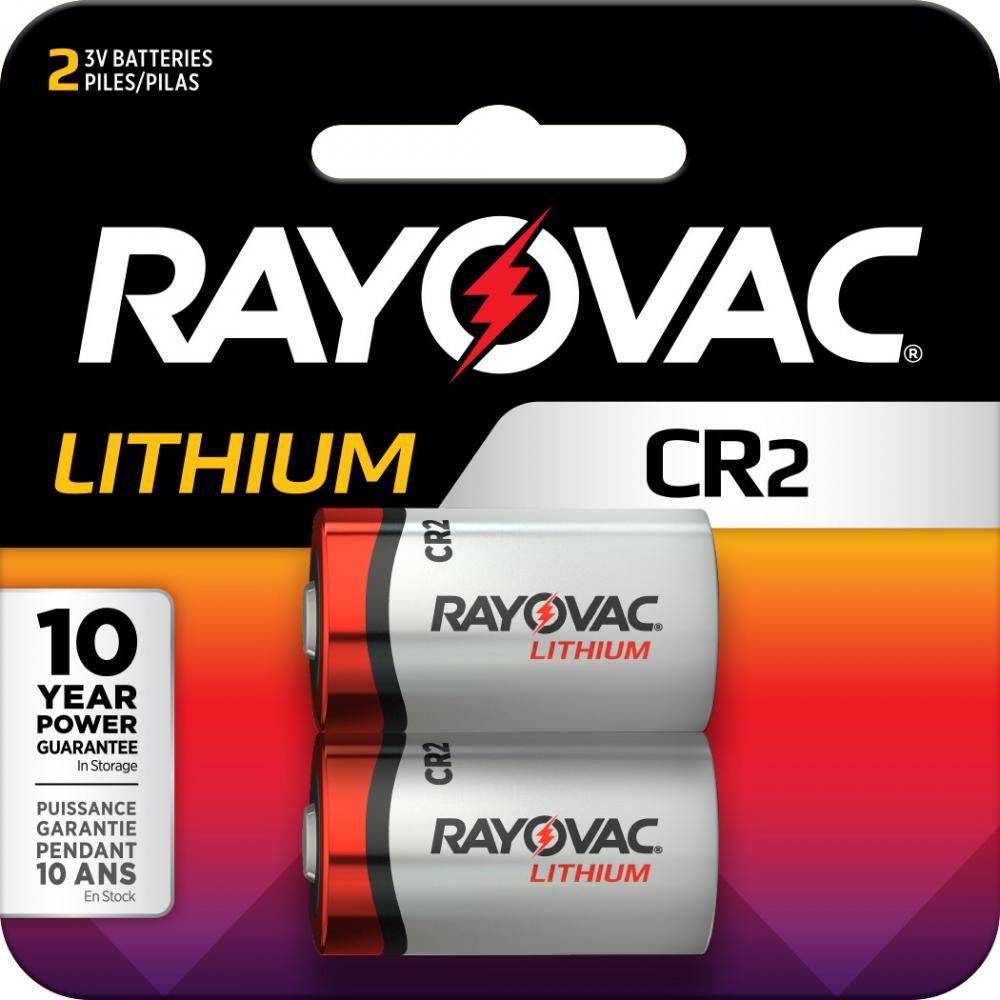 Size CR2 3V 2-Pack Photo Lithium Batteries