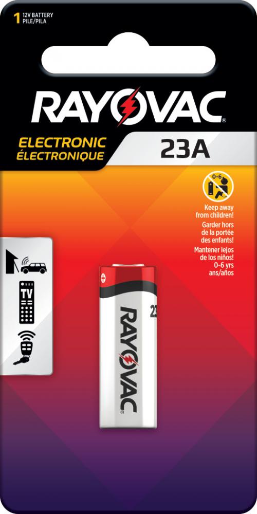 Size 23A 12V 1-Pack Electronic Alkaline Batteries