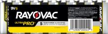 Rayovac AL9V-6 - Rayovac Ultra Pro Alkaline 9V Batteries, 6 Pack