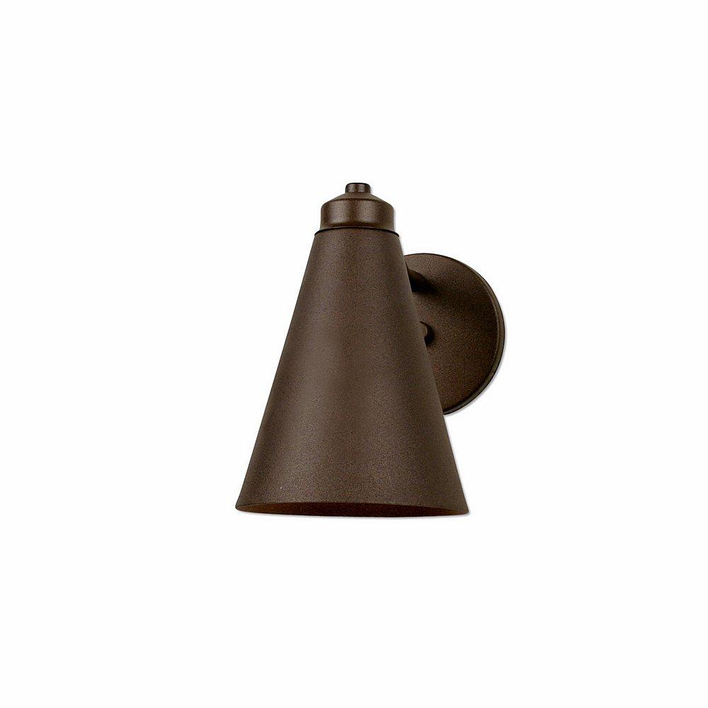 Canyon Sconce Small - Rustic Plain - Rustic Brown Finish