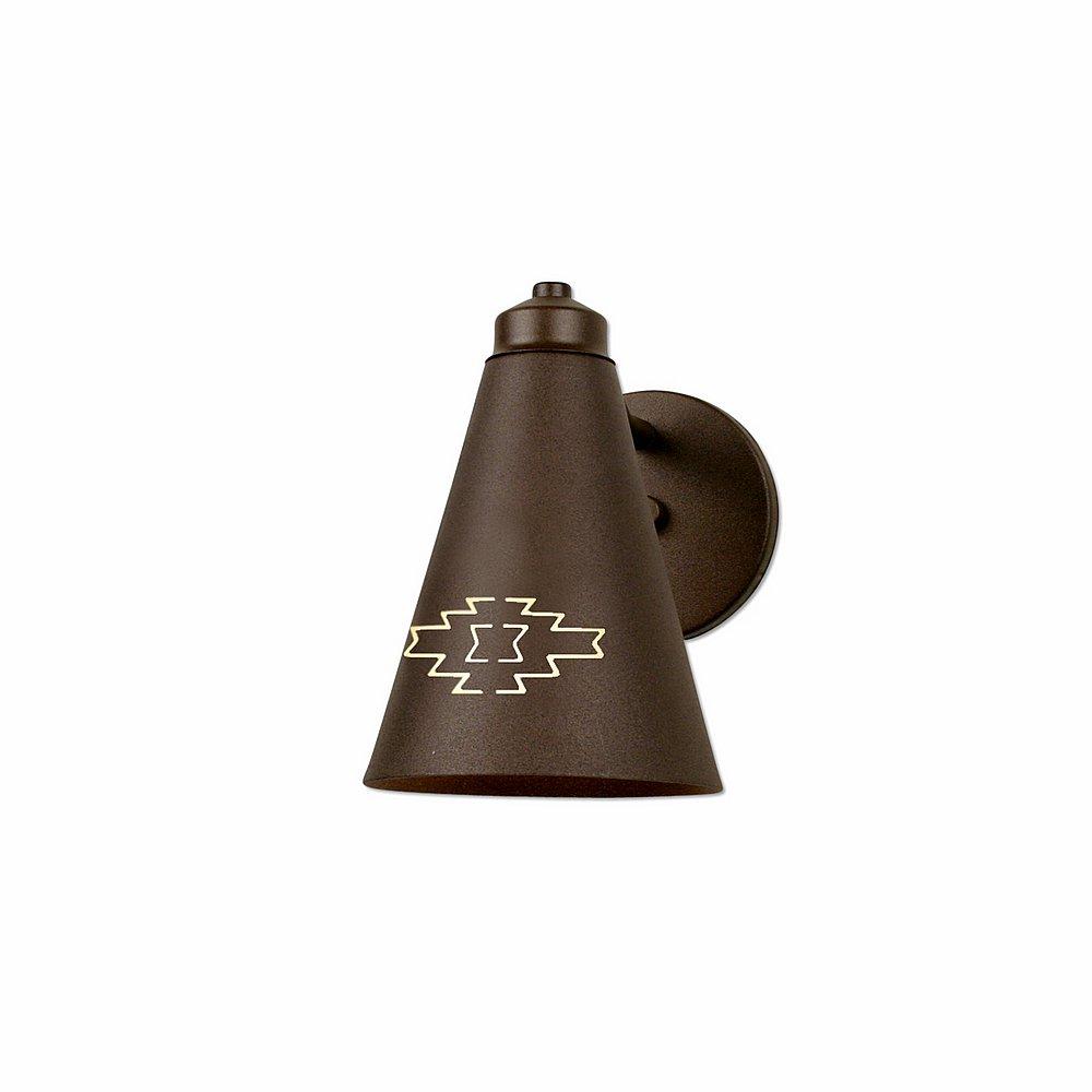 Canyon Sconce Small - Pueblo - Rustic Brown Finish
