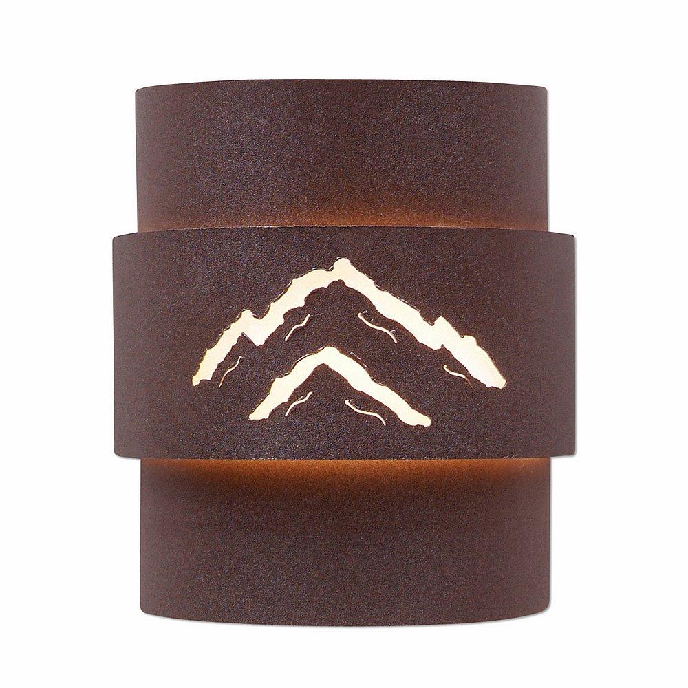 Northridge Sconce Large - Mountain - Rustic Brown Finish