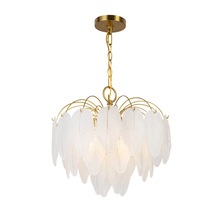 Artcraft AC11780BR - Alessia Collection 4-Light Chandelier Brushed Brass