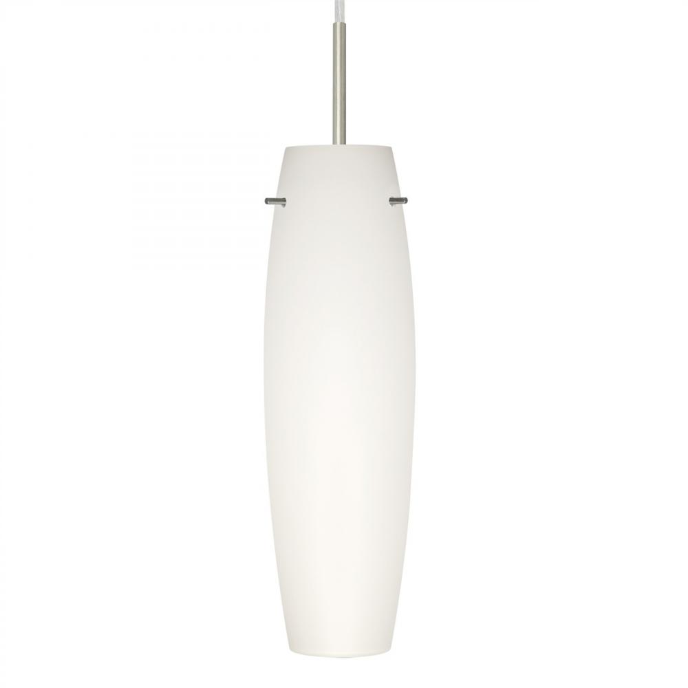 Besa Suzi 11 Pendant Satin Nickel Opal Matte 1x100W MAX E26 Base
