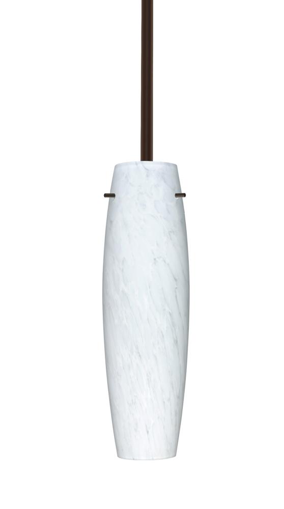 Besa Tu Tu Stem Pendant Bronze Carrera 1x50W Candelabra