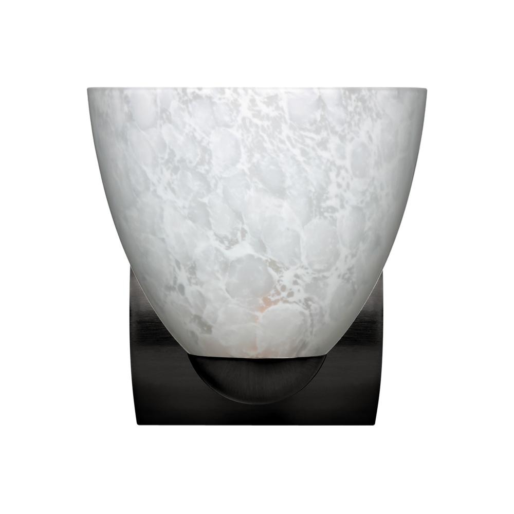 Besa, Sasha Mini Sconce, Carrera, Black Finish, 1x60W E26 Base