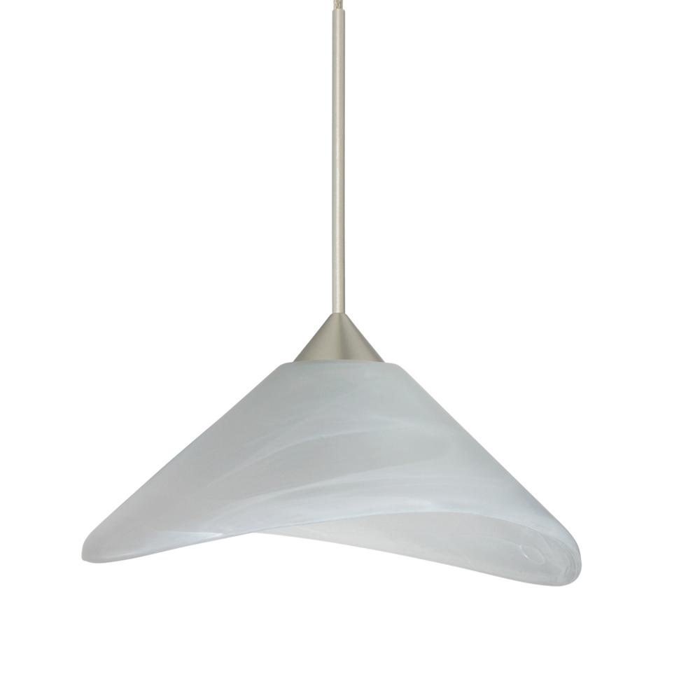 Besa Pendant Hoppi Satin Nickel Marble 1x50W Halogen